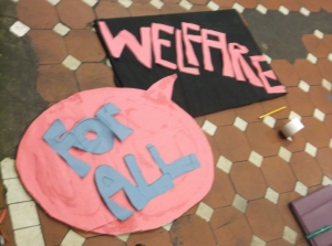 More from our banner-making session - see if you can spot it on the demo.
